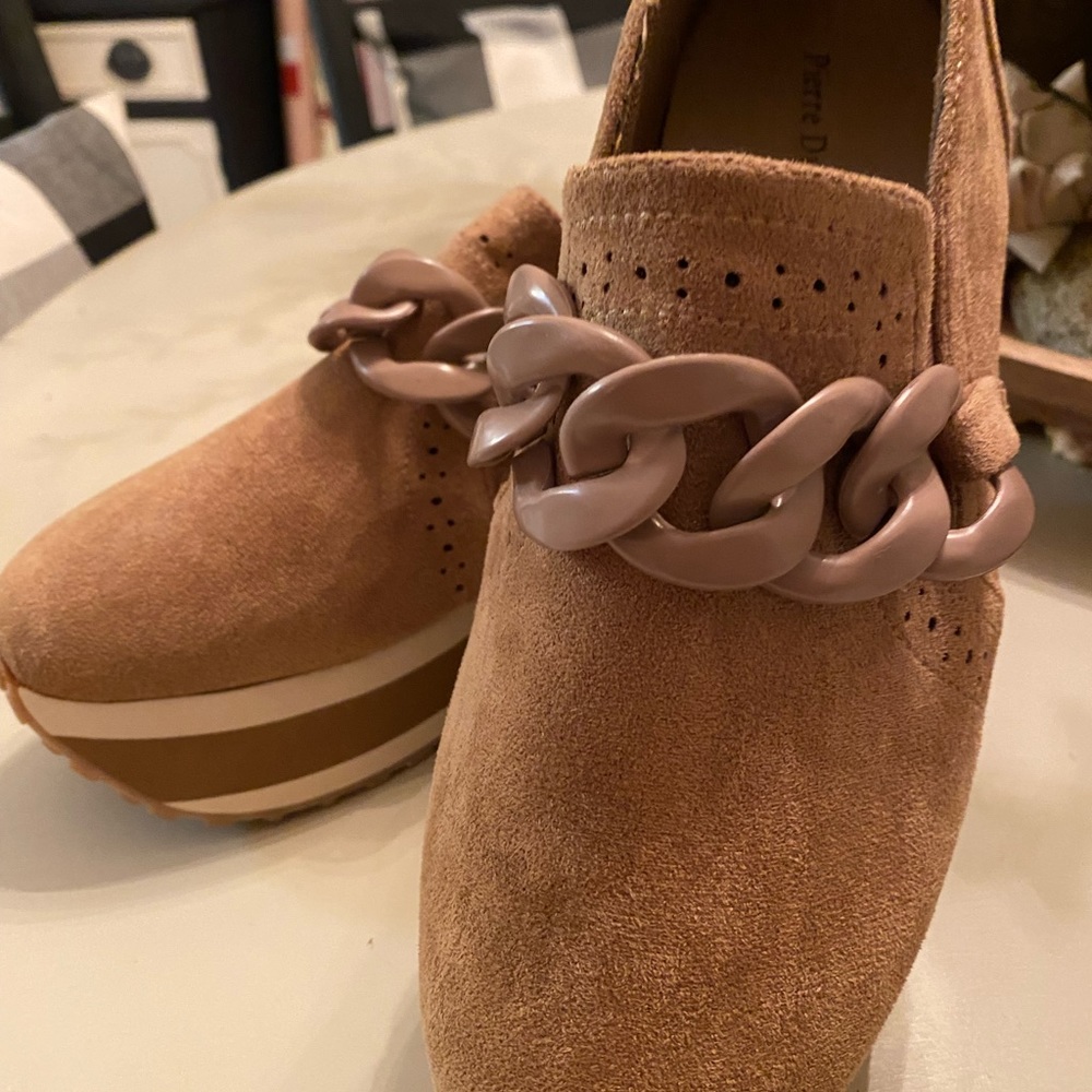 Pierre Dumas slip on wedge